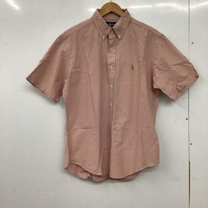 ラルフローレン RALPHLAUREN シャツ、ブラウス 半袖 半袖シャツ ストライプシャツ ボタンダウンシャツ L ストライプ マルチカラー / マルチカラー / multicolor メンズ USED 古着 中古 10153413