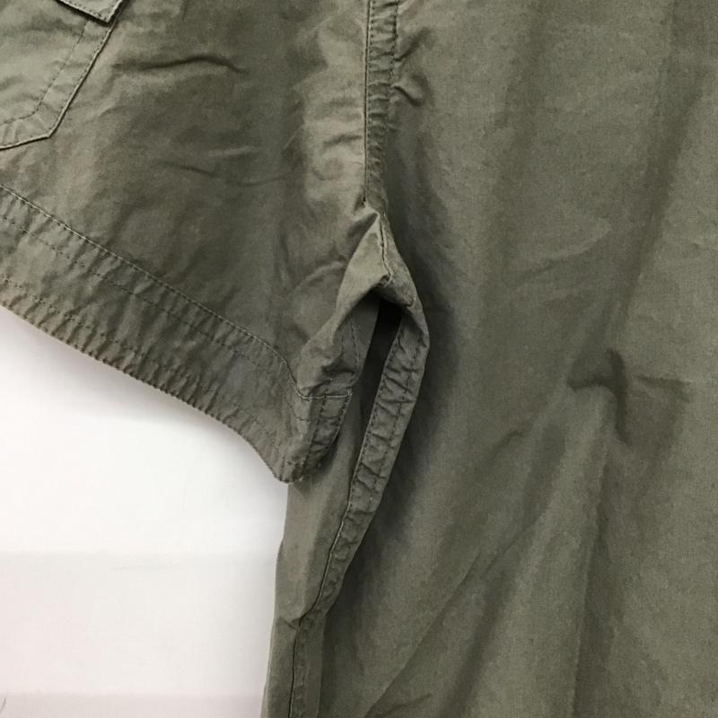 アルマーニエクスチェンジ ARMANI EXCHANGE シャツ、ブラウス 半袖 半袖シャツ プリントシャツ ポケットシャツ M ロゴ、文字 カーキ / カーキ / khaki メンズ USED 古着 中古 10153414