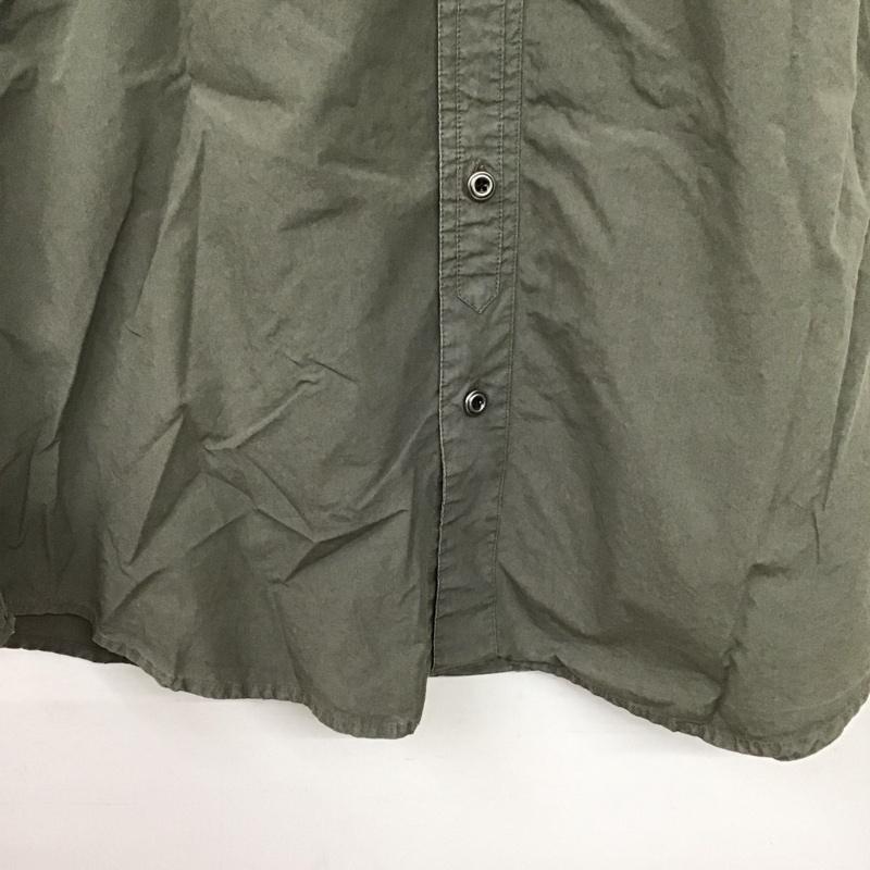 アルマーニエクスチェンジ ARMANI EXCHANGE シャツ、ブラウス 半袖 半袖シャツ プリントシャツ ポケットシャツ M ロゴ、文字 カーキ / カーキ / khaki メンズ USED 古着 中古 10153414