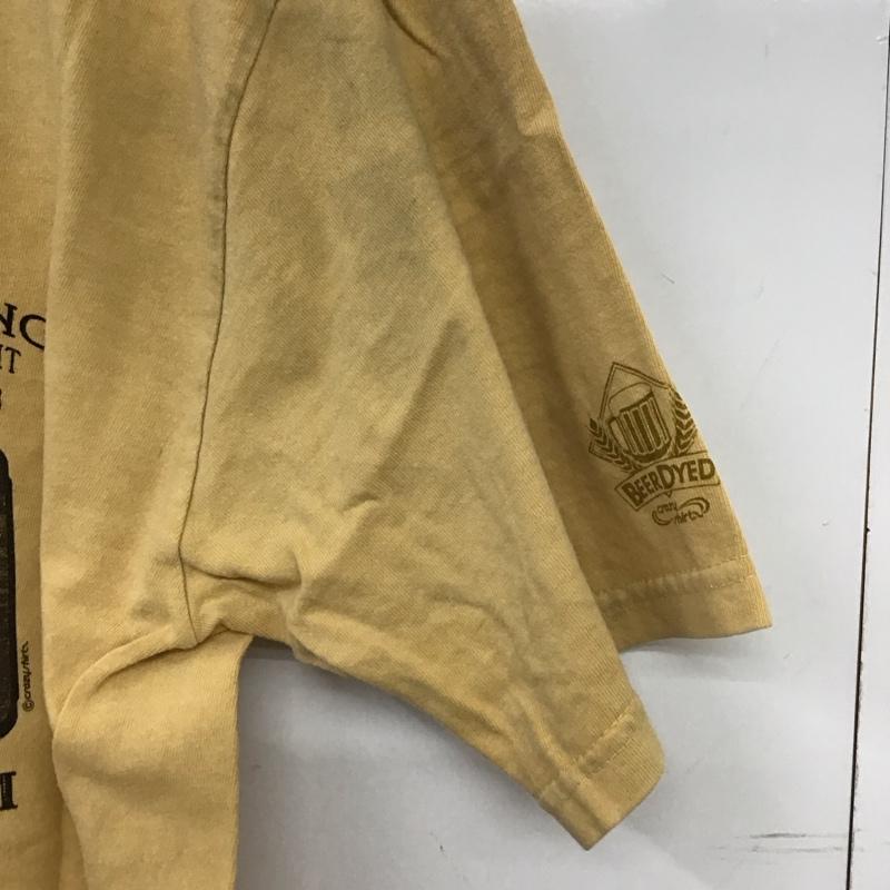 クレイジーシャツ crazy shirts Tシャツ 半袖 半袖カットソー プリントTシャツ クルーネックカットソー M プリント ベージュ / ベージュ / beige メンズ USED 古着 中古 10153416
