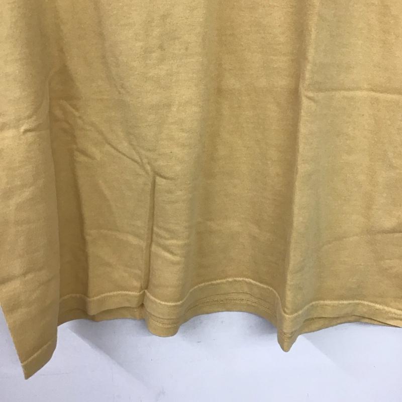 クレイジーシャツ crazy shirts Tシャツ 半袖 半袖カットソー プリントTシャツ クルーネックカットソー M プリント ベージュ / ベージュ / beige メンズ USED 古着 中古 10153416