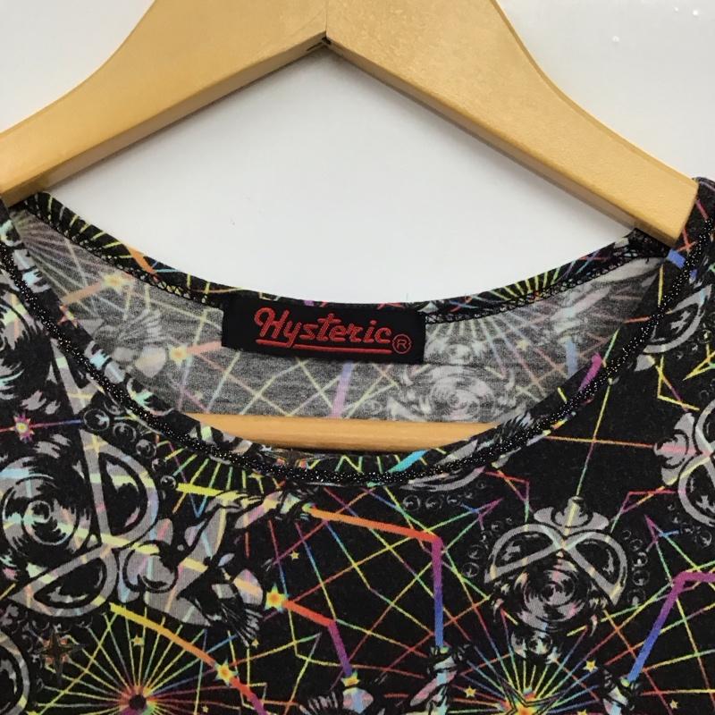 ヒステリック HYSTERIC Tシャツ 半袖 半袖カットソー プリントTシャツ クルーネックカットソー 140cm プリント マルチカラー / マルチカラー / multicolor ガールズ USED 古着 中古 10153425