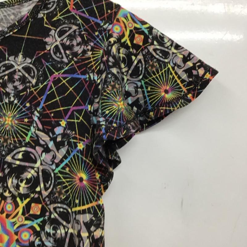 ヒステリック HYSTERIC Tシャツ 半袖 半袖カットソー プリントTシャツ クルーネックカットソー 140cm プリント マルチカラー / マルチカラー / multicolor ガールズ USED 古着 中古 10153425