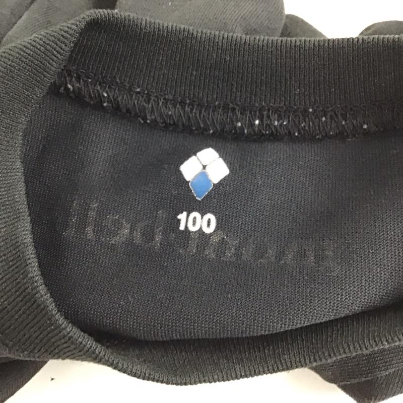 モンベル mont-bell Tシャツ 半袖 半袖カットソー プリントTシャツ クルーネックカットソー 100cm プリント 黒 / ブラック / black ボーイズ USED 古着 中古 10153429