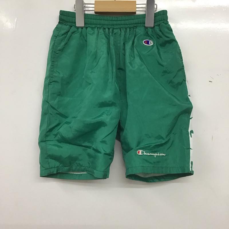 エクストララージ XLARGE パンツ ショートパンツ 9401114-69 ショートパンツ ハーフパンツ カジュアルパンツ チャンピオン 130cm ロゴ、文字 緑 / グリーン / green メンズ USED 古着 中古 10153431