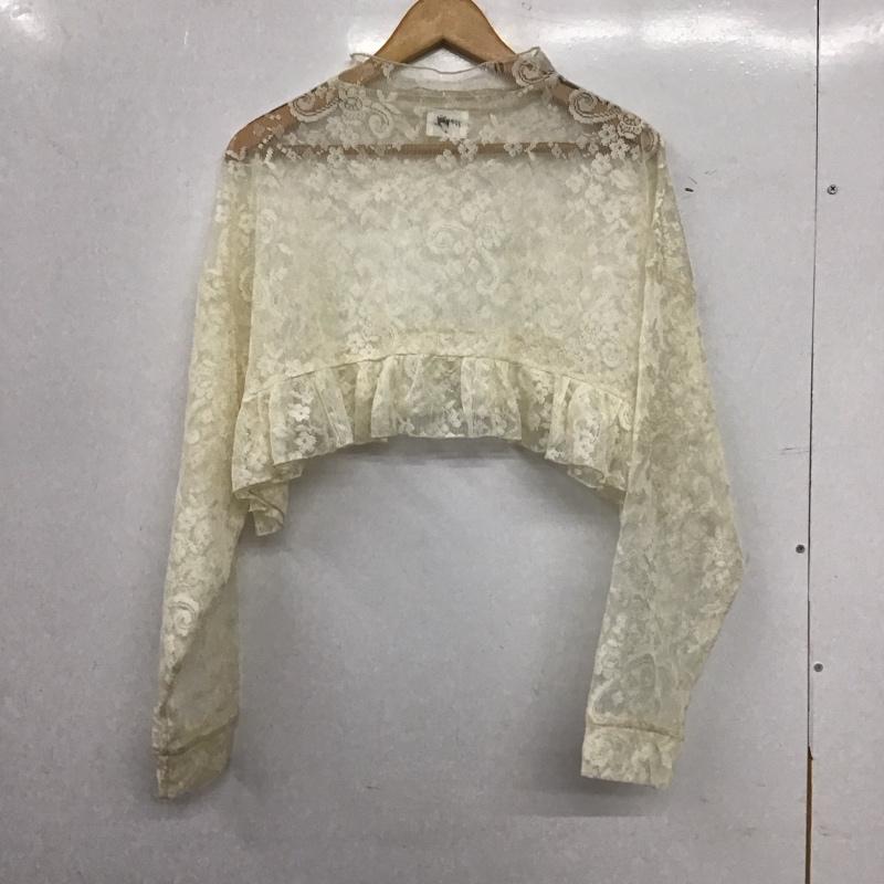 メリージェニー merry jenny カットソー 長袖 長袖カットソー 総レース FREE 総柄 アイボリー / アイボリー / レディース USED 古着 中古 10153434