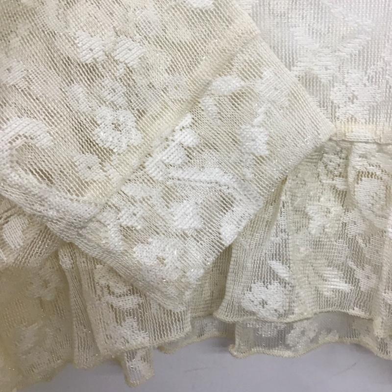 メリージェニー merry jenny カットソー 長袖 長袖カットソー 総レース FREE 総柄 アイボリー / アイボリー / レディース USED 古着 中古 10153434