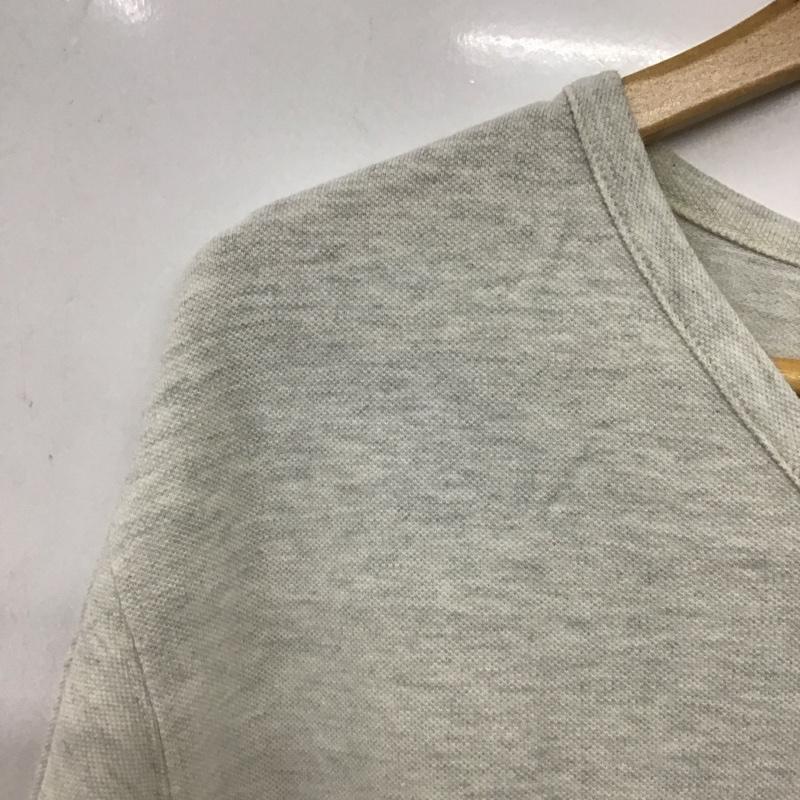 ゴースローキャラバン go slow caravan カットソー 長袖 長袖カットソー プリントカットソー クルーネック 1 プリント 灰 / グレー / gray レディース USED 古着 中古 10153436