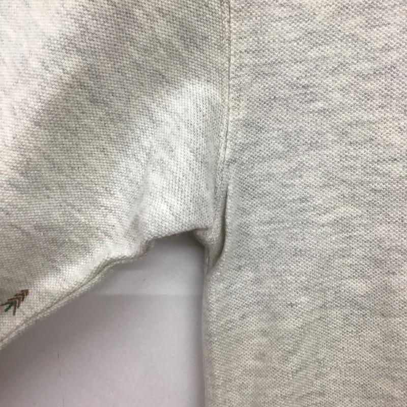 ゴースローキャラバン go slow caravan カットソー 長袖 長袖カットソー プリントカットソー クルーネック 1 プリント 灰 / グレー / gray レディース USED 古着 中古 10153436