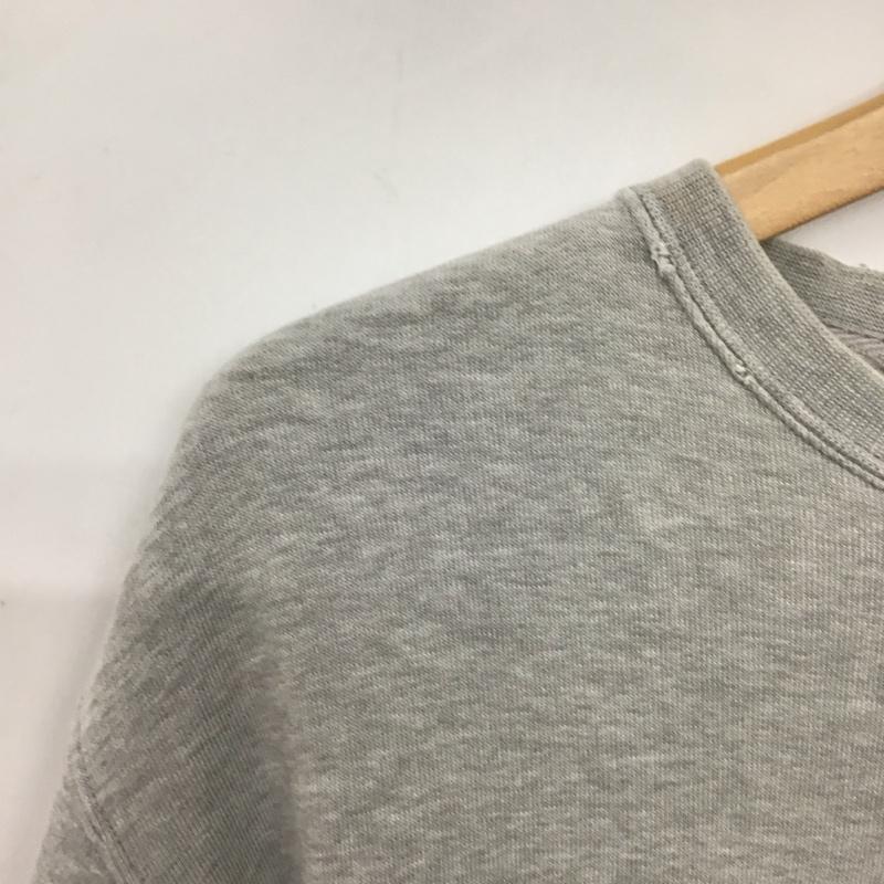 ラルフローレン RALPHLAUREN トレーナー 長袖 長袖トレーナー スウェット クルーネック プルオーバー 160cm プリント 灰 / グレー / gray レディース USED 古着 中古 10153443