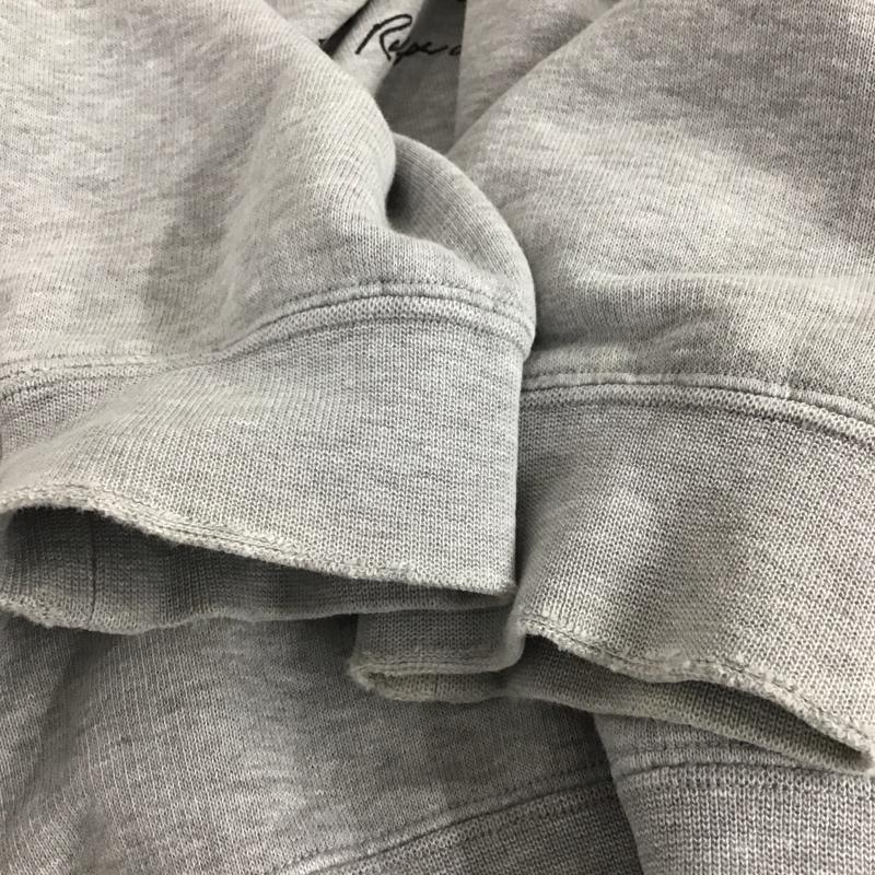 ラルフローレン RALPHLAUREN トレーナー 長袖 長袖トレーナー スウェット クルーネック プルオーバー 160cm プリント 灰 / グレー / gray レディース USED 古着 中古 10153443