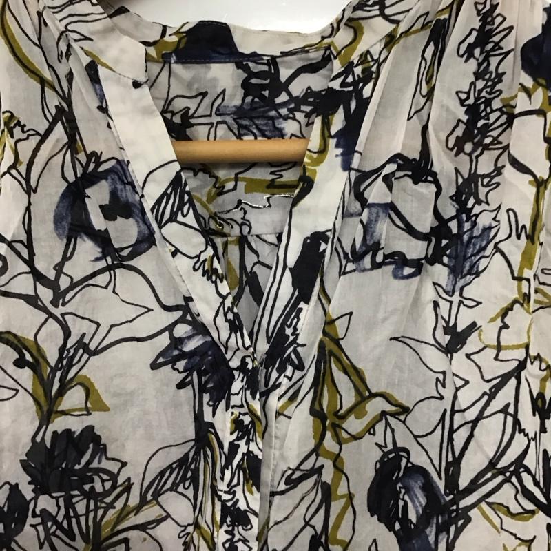 ポールスミス Paul Smith シャツ、ブラウス 半袖 ノースリーブシャツ ノーカラーシャツ プルオーバーシャツ 36 プリント マルチカラー / マルチカラー / multicolor レディース USED 古着 中古 10153447