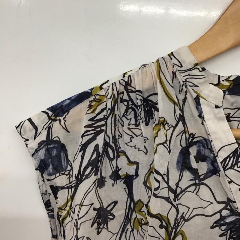 ポールスミス Paul Smith シャツ、ブラウス 半袖 ノースリーブシャツ ノーカラーシャツ プルオーバーシャツ 36 プリント マルチカラー / マルチカラー / multicolor レディース USED 古着 中古 10153447