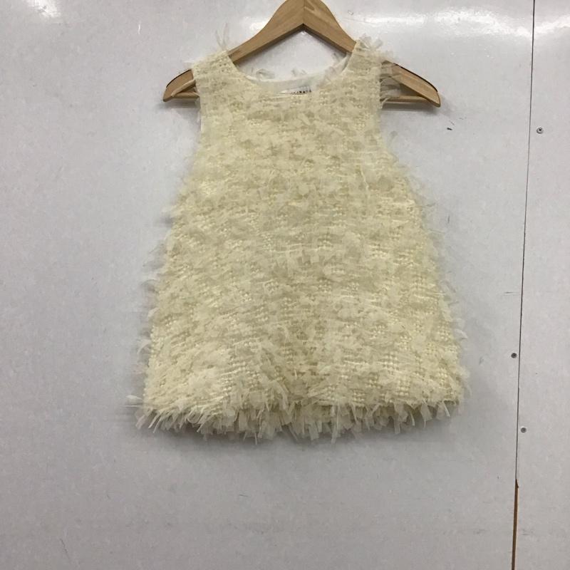 リリレナ LiLiRena ベスト ベスト ノースリーブカットソー プルオーバー  アイボリー / アイボリー / レディース USED 古着 中古 10153455
