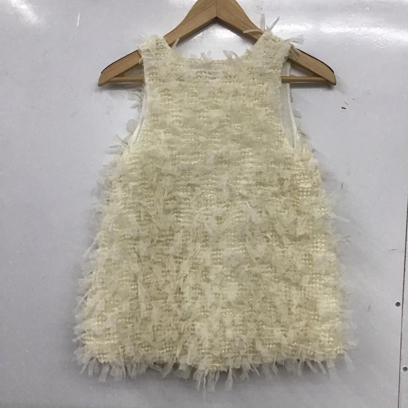 リリレナ LiLiRena ベスト ベスト ノースリーブカットソー プルオーバー  アイボリー / アイボリー / レディース USED 古着 中古 10153455