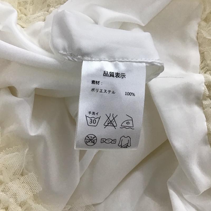 リリレナ LiLiRena ベスト ベスト ノースリーブカットソー プルオーバー  アイボリー / アイボリー / レディース USED 古着 中古 10153455