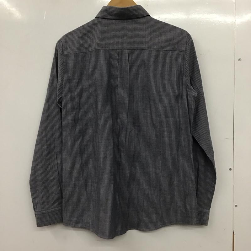 バーバリーロンドン Burberry London シャツ、ブラウス 長袖 長袖シャツ ストライプシャツ カラーシャツ 40 ストライプ 灰 / グレー / gray レディース USED 古着 中古 10153456