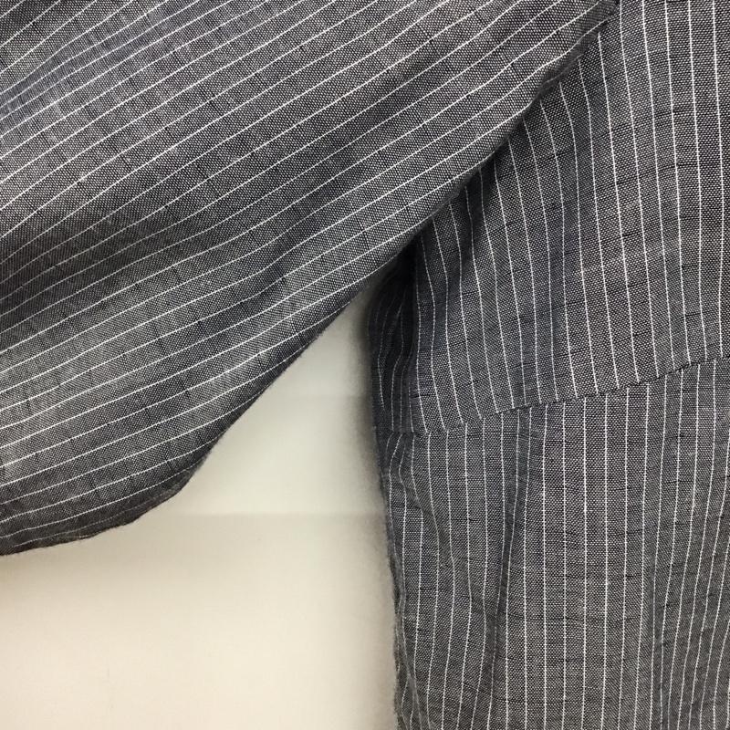 バーバリーロンドン Burberry London シャツ、ブラウス 長袖 長袖シャツ ストライプシャツ カラーシャツ 40 ストライプ 灰 / グレー / gray レディース USED 古着 中古 10153456