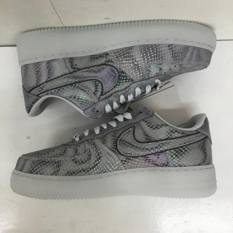 ナイキ NIKE スニーカー スニーカー II3925-400 エア フォース 1 LOW PROTRO LENT 27.0cm ロゴ、文字 紫 / パープル / purple X 銀 / シルバー / silver color X 青 / ブルー / blue メンズ USED 古着 中古 10153458