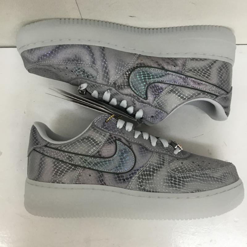 ナイキ NIKE スニーカー スニーカー II3925-400 エア フォース 1 LOW PROTRO LENT 27.0cm ロゴ、文字 紫 / パープル / purple X 銀 / シルバー / silver color X 青 / ブルー / blue メンズ USED 古着 中古 10153458
