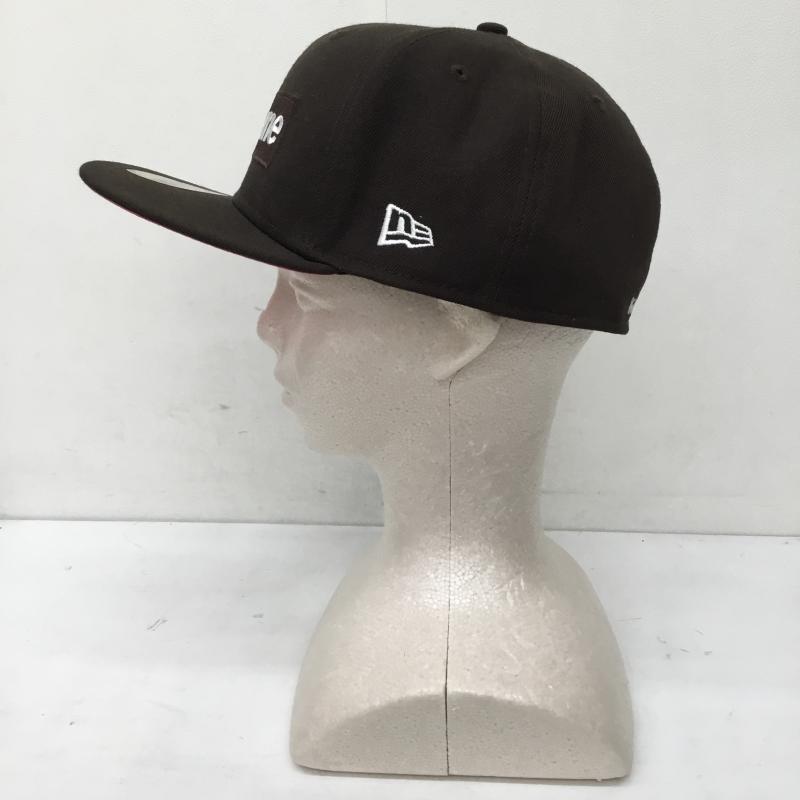 シュプリーム Supreme 帽子 キャップ NEW ERA No Comp Box Logo FREE ロゴ、文字 茶 / ブラウン / brown X 桃 / ピンク / pink メンズ USED 古着 中古 10153461