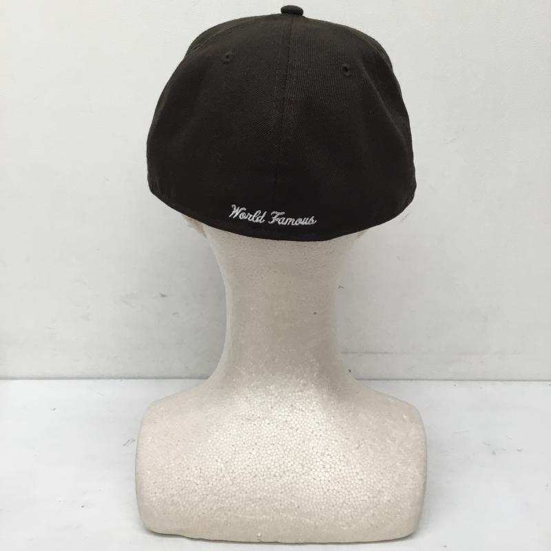 シュプリーム Supreme 帽子 キャップ NEW ERA No Comp Box Logo FREE ロゴ、文字 茶 / ブラウン / brown X 桃 / ピンク / pink メンズ USED 古着 中古 10153461