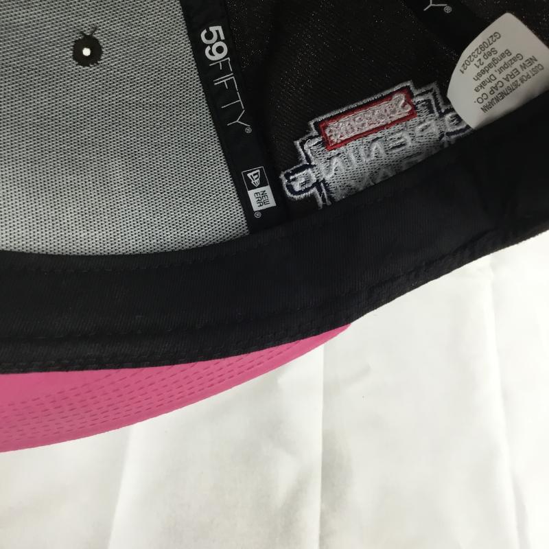 シュプリーム Supreme 帽子 キャップ NEW ERA No Comp Box Logo FREE ロゴ、文字 茶 / ブラウン / brown X 桃 / ピンク / pink メンズ USED 古着 中古 10153461