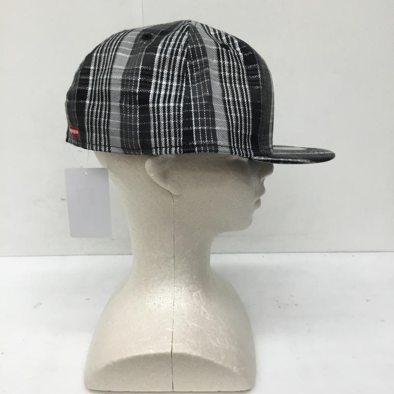 シュプリーム Supreme 帽子 キャップ Metallic Plaid S Logo NEW ERA FREE ロゴ、文字 黒 / ブラック / black X 灰 / グレー / gray メンズ USED 古着 中古 10153462