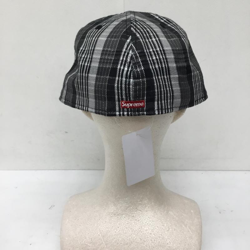 シュプリーム Supreme 帽子 キャップ Metallic Plaid S Logo NEW ERA FREE ロゴ、文字 黒 / ブラック / black X 灰 / グレー / gray メンズ USED 古着 中古 10153462