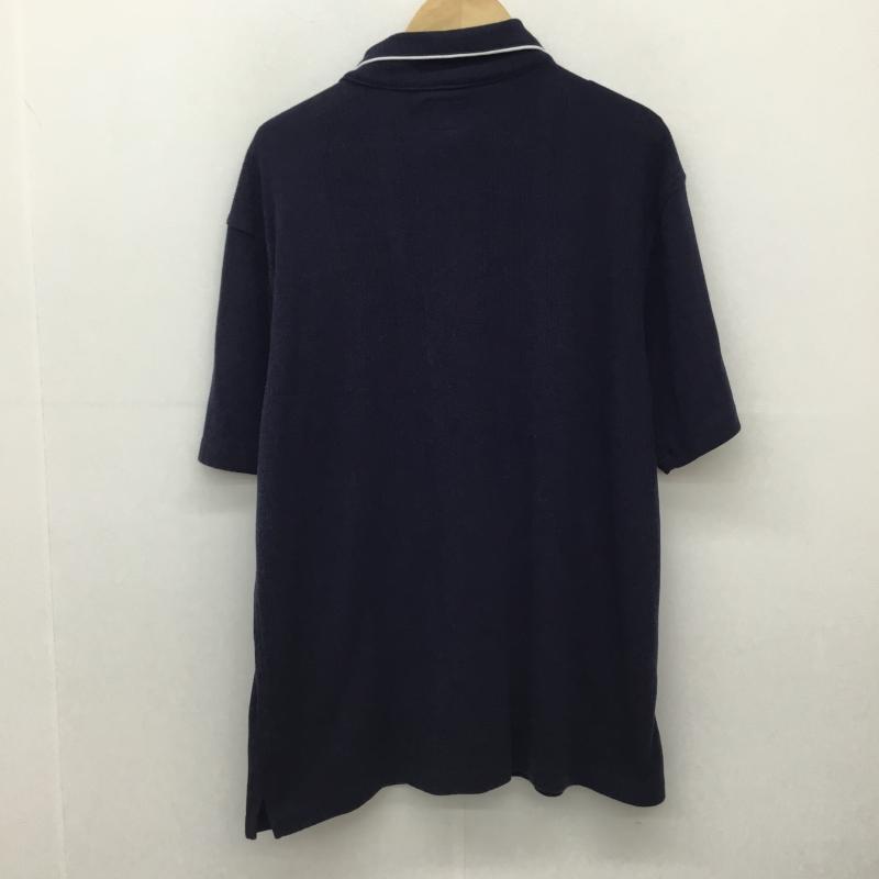 ステューシー STUSSY シャツ、ブラウス 半袖 Johnny Shirt M ロゴ、文字 紺 / ネイビー / navy メンズ USED 古着 中古 10153463