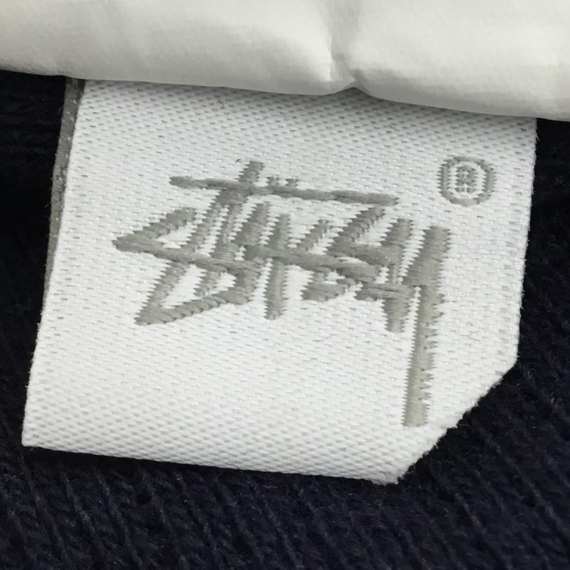 ステューシー STUSSY シャツ、ブラウス 半袖 Johnny Shirt M ロゴ、文字 紺 / ネイビー / navy メンズ USED 古着 中古 10153463