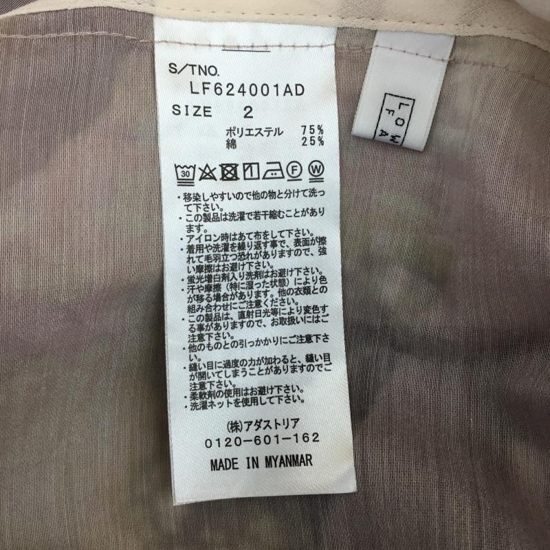 ローリーズファーム LOWRYS FARM シャツ、ブラウス 長袖 LF624001AD シアーシャツ 2 総柄 マルチカラー / マルチカラー / multicolor レディース USED 古着 中古 10153465