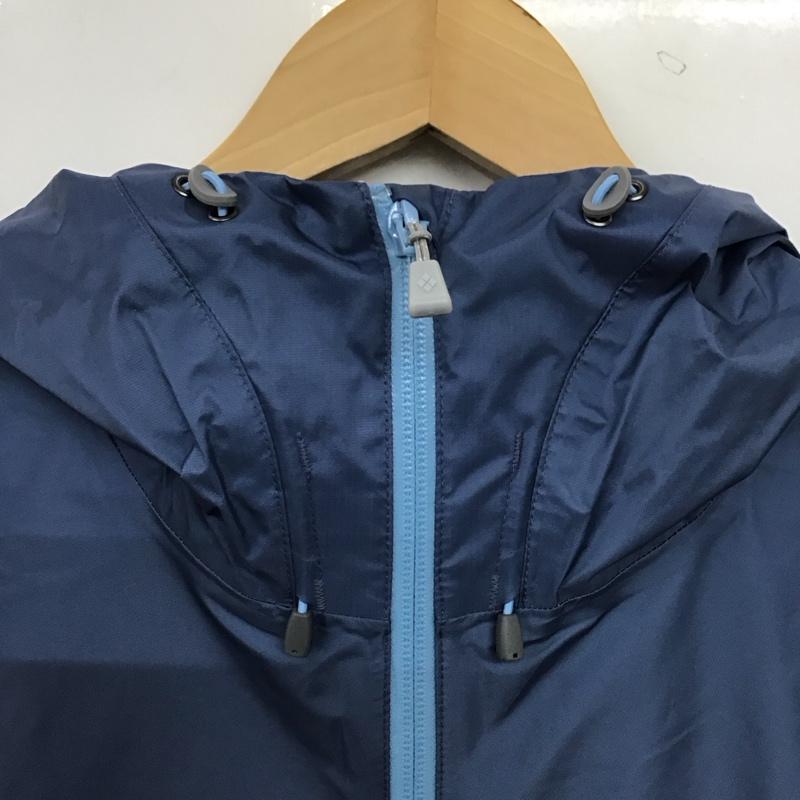 モンベル mont-bell ジャケット、上着 ジャンパー、ブルゾン 1128597 レイントレッカー ジャケット L ロゴ、文字 水色 / ライトブルー / レディース USED 古着 中古 10153470
