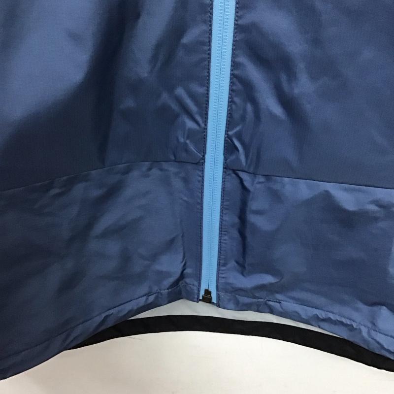 モンベル mont-bell ジャケット、上着 ジャンパー、ブルゾン 1128597 レイントレッカー ジャケット L ロゴ、文字 水色 / ライトブルー / レディース USED 古着 中古 10153470