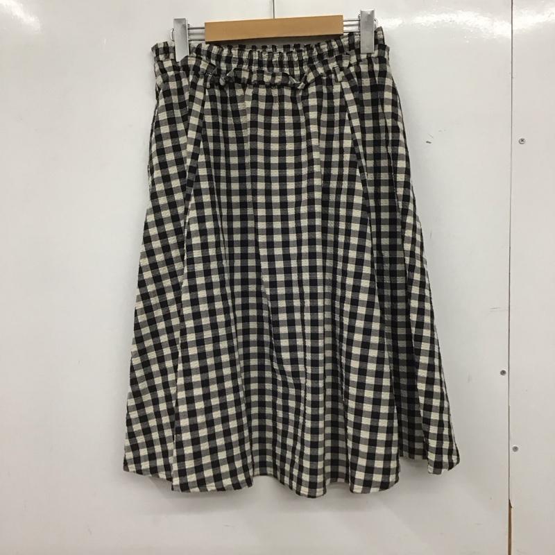 ザラベーシック ZARA BASIC スカート ひざ丈スカート S チェック マルチカラー / マルチカラー / multicolor レディース USED 古着 中古 10153475