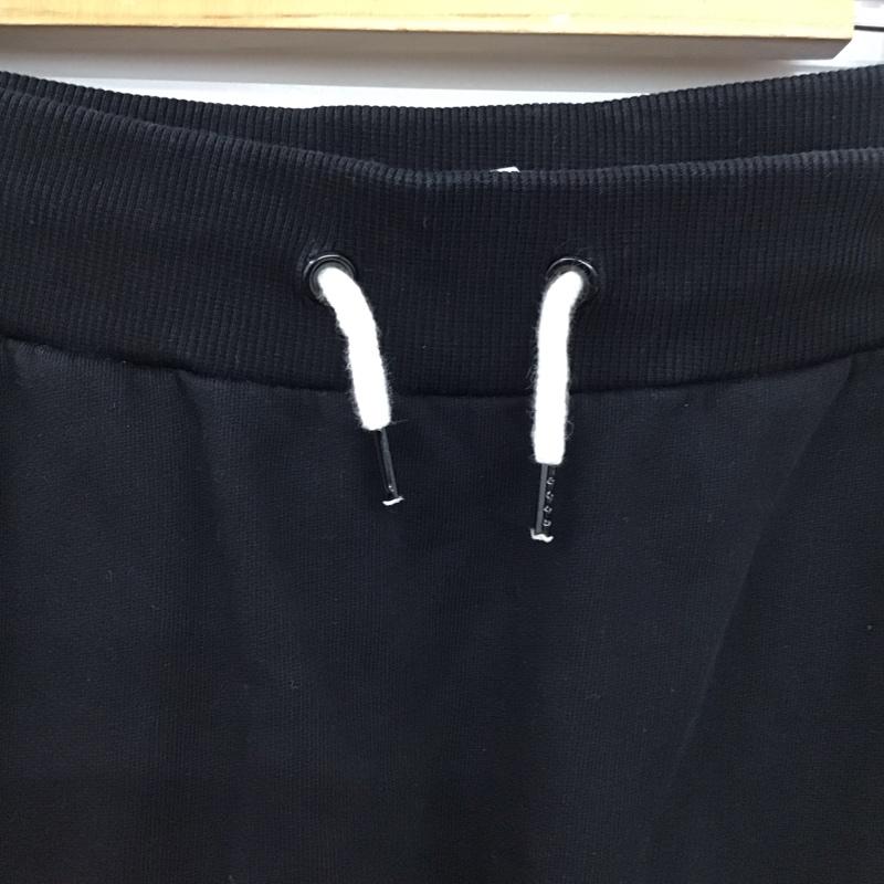 ケンゾー KENZO スカート ひざ丈スカート XS ロゴ、文字 X プリント 黒 / ブラック / black レディース USED 古着 中古 10153476