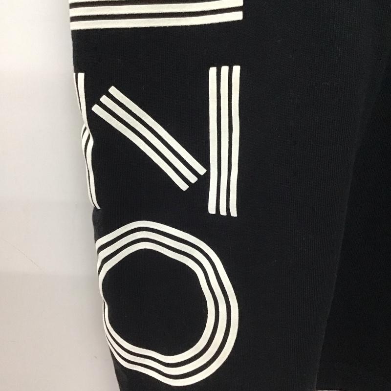 ケンゾー KENZO スカート ひざ丈スカート XS ロゴ、文字 X プリント 黒 / ブラック / black レディース USED 古着 中古 10153476