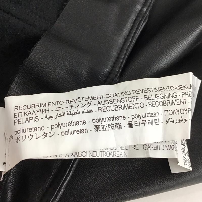 ザラ ZARA スカート ミニスカート S 無地 黒 / ブラック / black レディース USED 古着 中古 10153478