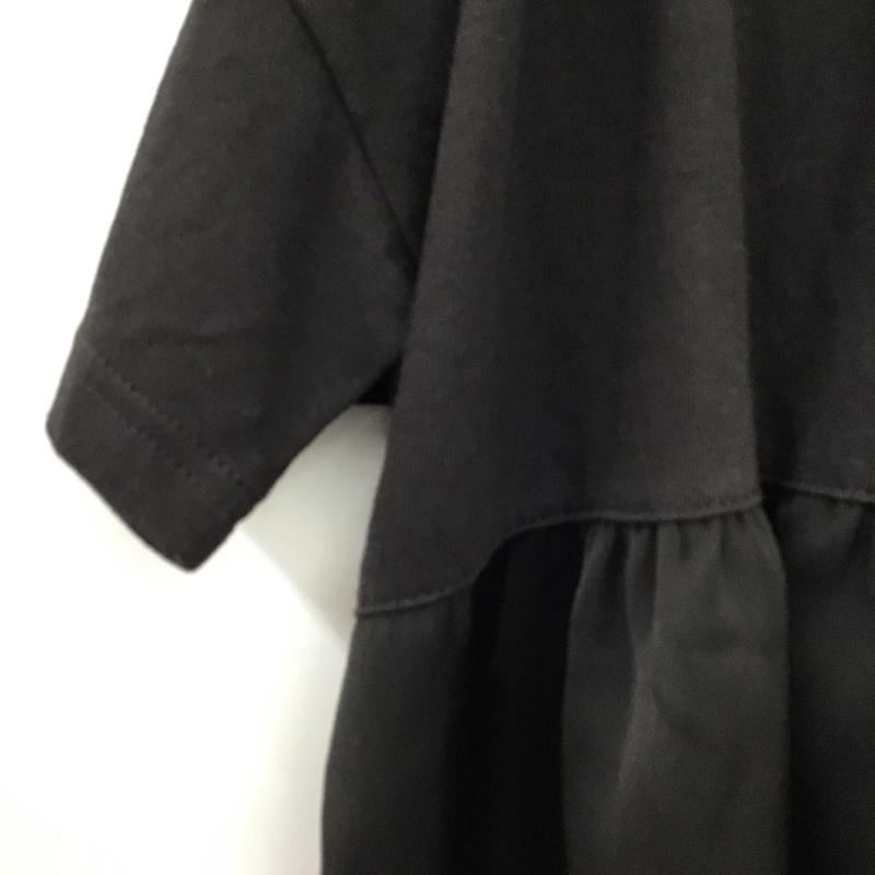 チャオパニックティピー CIAOPANIC TYPY カットソー 半袖 タグ付 ONE SIZE 無地 黒 / ブラック / black レディース USED 古着 中古 10153482