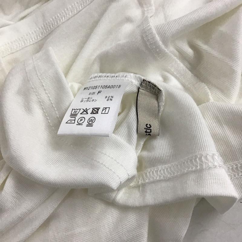 ミスティック mystic カットソー 長袖 タグ付 セット FREE 無地 白 / ホワイト / white レディース USED 古着 中古 10153484