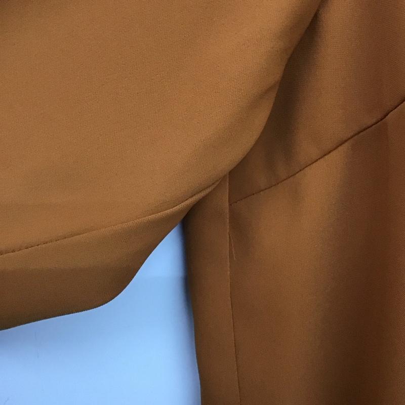 トーナル TONAL シャツ、ブラウス 長袖 38 無地 茶 / ブラウン / brown レディース USED 古着 中古 10153487