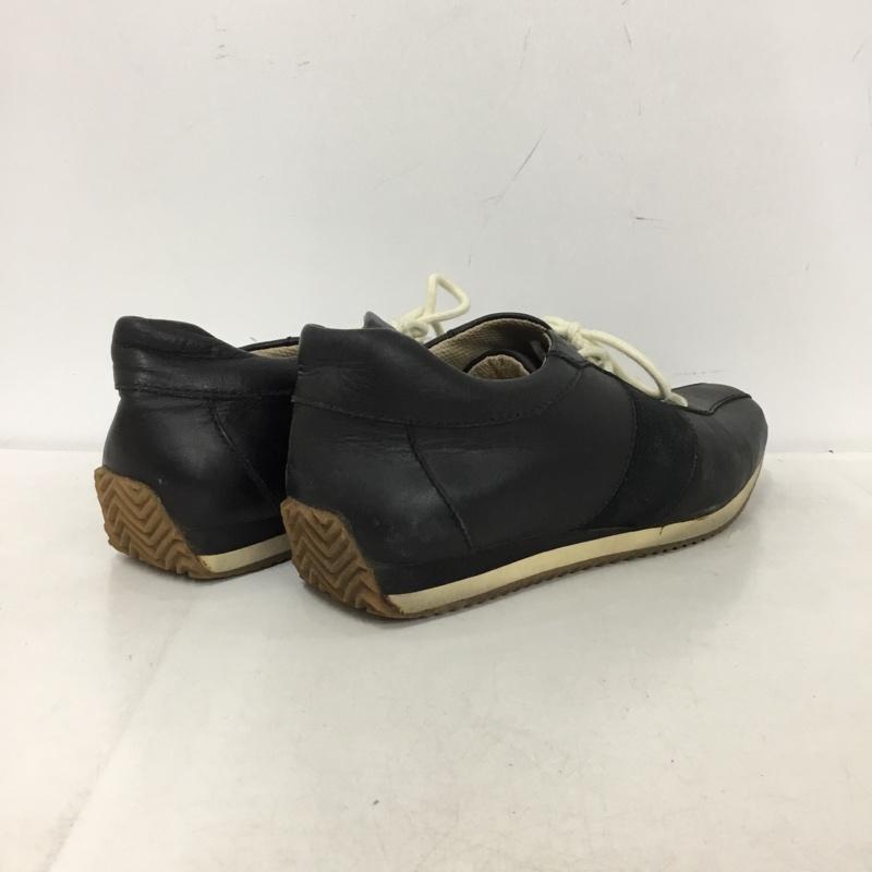 リーガル REGAL スニーカー スニーカー BE15 レザースニーカー 23.5 23.5cm 無地 黒 / ブラック / black レディース USED 古着 中古 10153489
