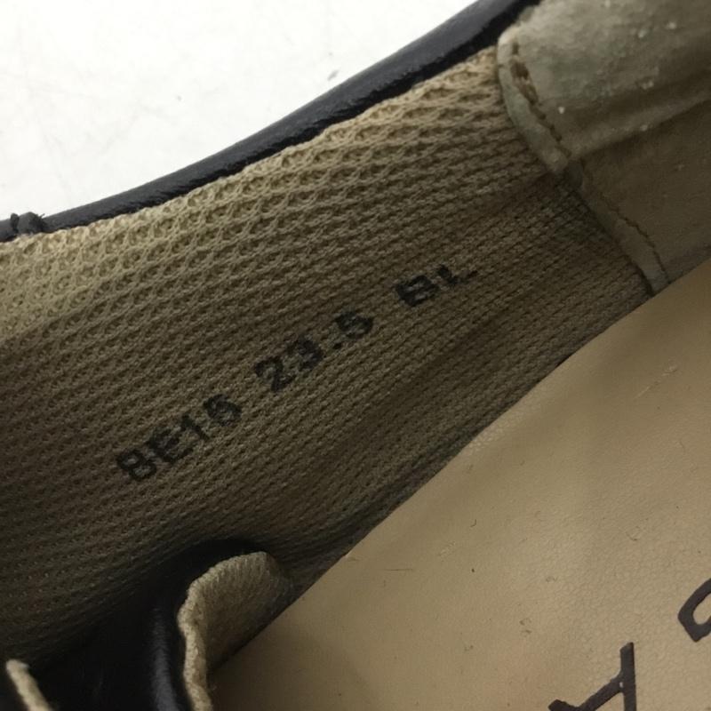 リーガル REGAL スニーカー スニーカー BE15 レザースニーカー 23.5 23.5cm 無地 黒 / ブラック / black レディース USED 古着 中古 10153489