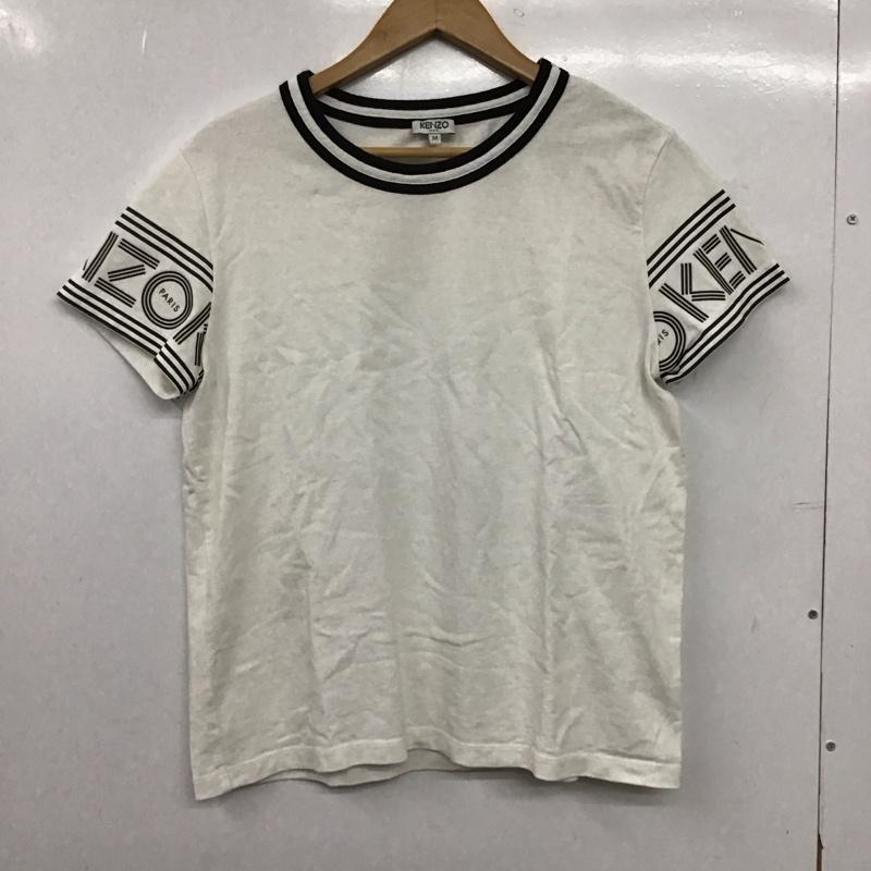 ケンゾー KENZO Tシャツ 半袖 M ロゴ、文字 白 / ホワイト / white レディース USED 古着 中古 10153490