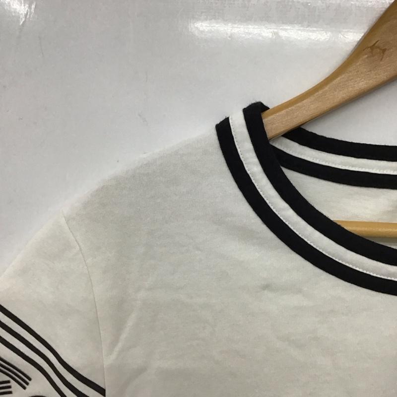ケンゾー KENZO Tシャツ 半袖 M ロゴ、文字 白 / ホワイト / white レディース USED 古着 中古 10153490