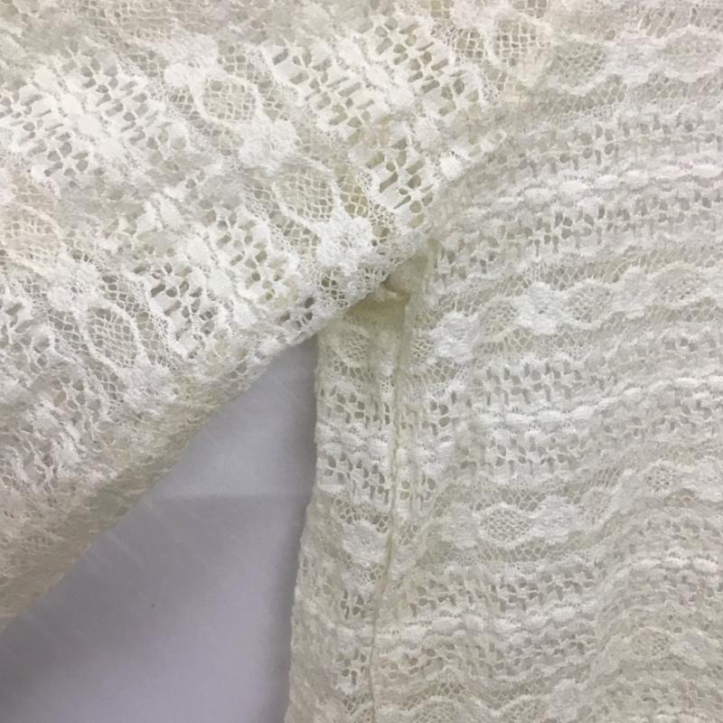 アナザーエディション Anather Edition カットソー 長袖 無地 オフホワイト / オフホワイト / レディース USED 古着 中古 10153492