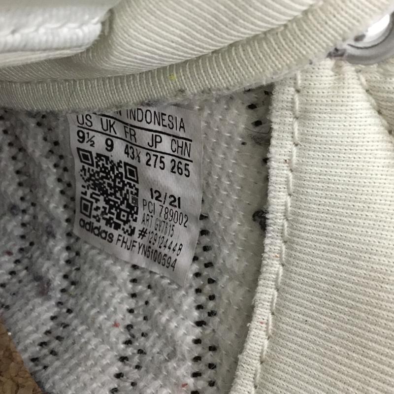 アディダス adidas スニーカー スニーカー GV7615 スーパースター SUPERSTAR PARLEY 27.5 27.5cm ロゴ、文字 白 / ホワイト / white X 黒 / ブラック / black メンズ USED 古着 中古 10153494
