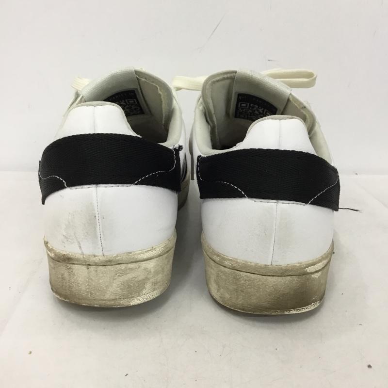 アディダス adidas スニーカー スニーカー GV7615 スーパースター SUPERSTAR PARLEY 27.5 27.5cm ロゴ、文字 白 / ホワイト / white X 黒 / ブラック / black メンズ USED 古着 中古 10153494