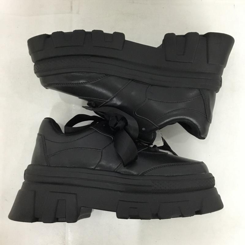 古着 USED スニーカー スニーカー smart move 厚底スニーカー ボリュームソール LL LL 無地 黒 / ブラック / black レディース USED 古着 中古 10153496