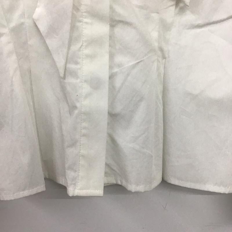 ザラ ZARA シャツ、ブラウス 長袖 M 無地 白 / ホワイト / white レディース USED 古着 中古 10153502